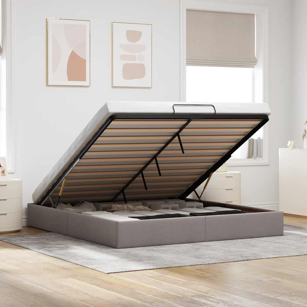 Osmanský Rám Postele Bez Matrací Textil