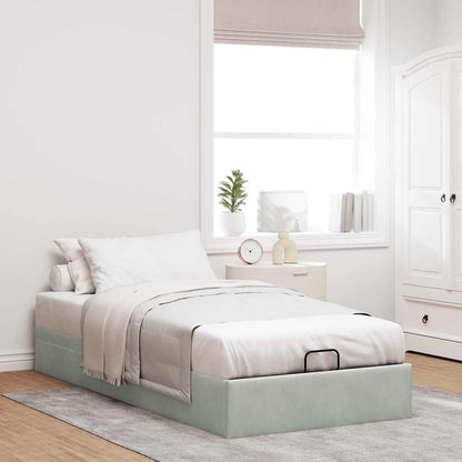 Osmanský Rám Postele Bez Matrace Samet