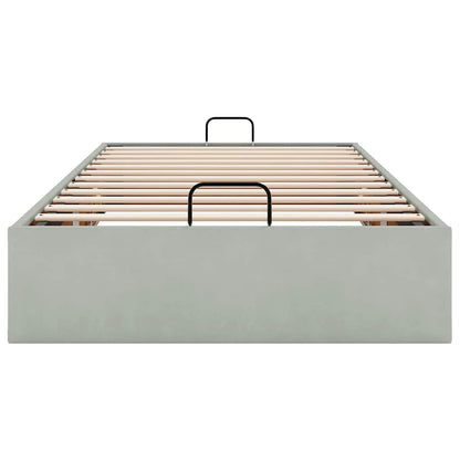 Osmanský Rám Postele Bez Matrace Samet