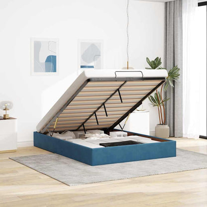 Osmanský Rám Postele Bez Matrace Samet