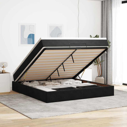 Osmanský Rám Postele S Matrací 90X200Cm Samet
