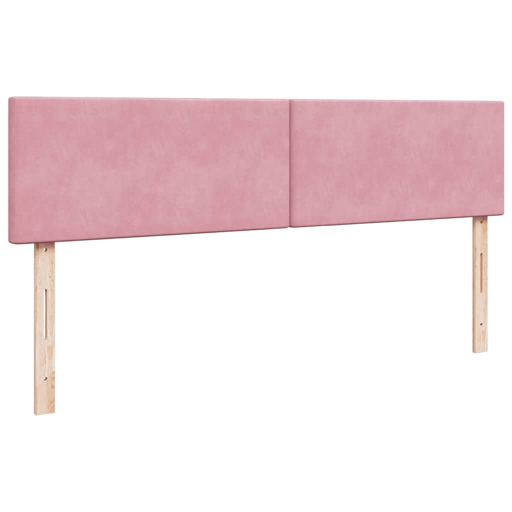 Osmanský Rám Postele S Matrací Růžová 200X200 Cm Samet