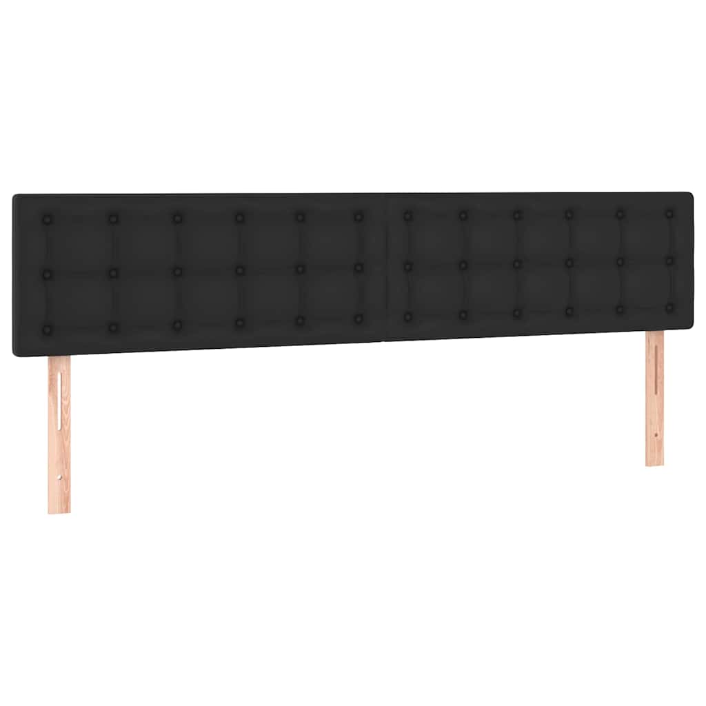 Osmanský Rám Postele S Matracíes Černá 160X200Cm Umělá Kůže
