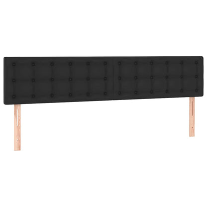 Osmanský Rám Postele S Matracíes Černá 160X200Cm Umělá Kůže