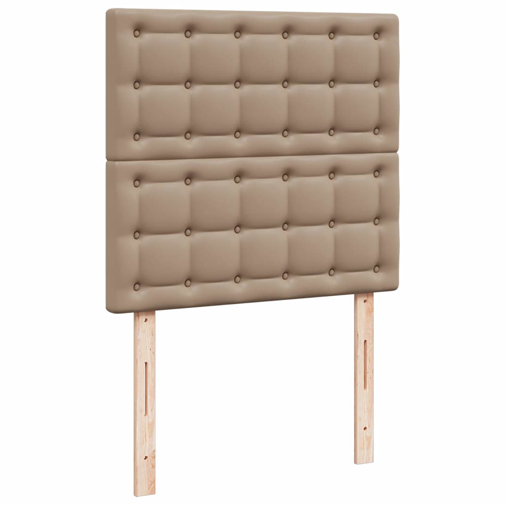 Osmanský Postel S Matrací Cappuccino 80X200Cm Umělá Kůže
