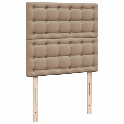 Osmanský Postel S Matrací Cappuccino 80X200Cm Umělá Kůže