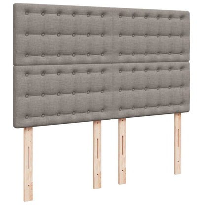 Osmanský Rám Postele S Matrací Taupe 140X190Cm Textil