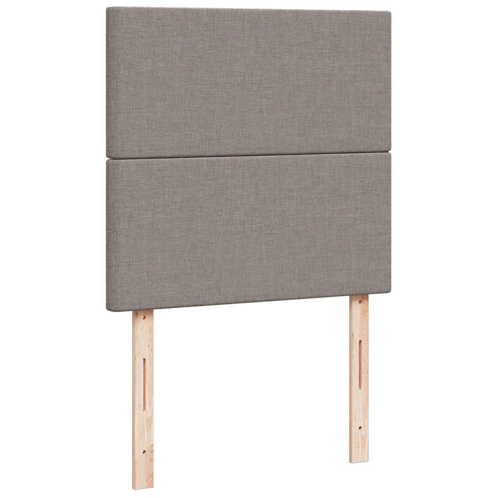 Osmanský Rám Postele S Matrací 90X190Cm Textil Taupe