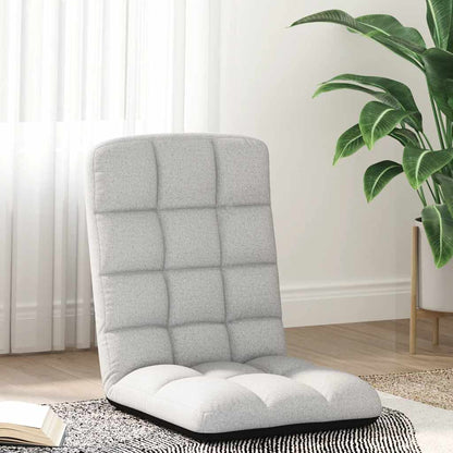 Skládací Židle Na Podlaze, Nebesky Šedá, 71 X 51 X 62 Cm, Látka