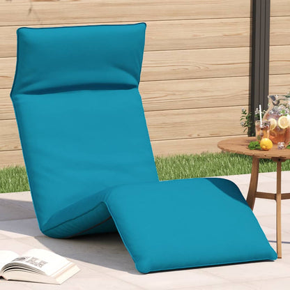 Skládací Lehátko Černé 175X54X8,5 Cm Oxford Fabric