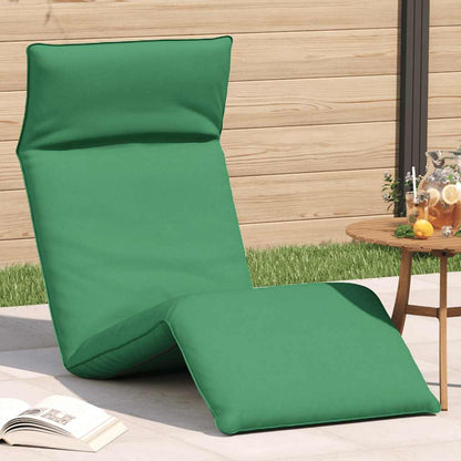 Skládací Lehátko Černé 175X54X8,5 Cm Oxford Fabric