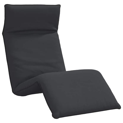 Skládací Lehátko Černé 175X54X8,5 Cm Oxford Fabric