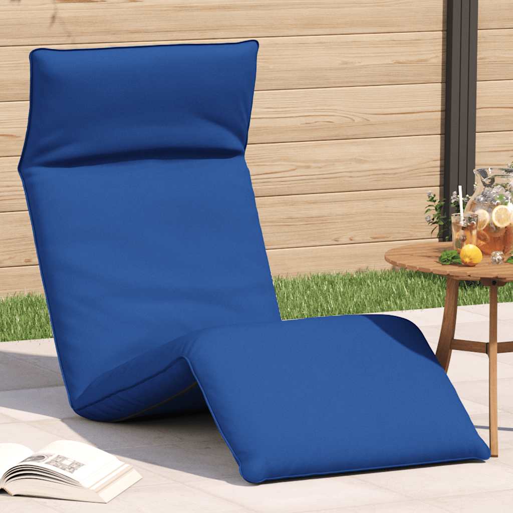 Skládací Lehátko Černé 175X54X8,5 Cm Oxford Fabric