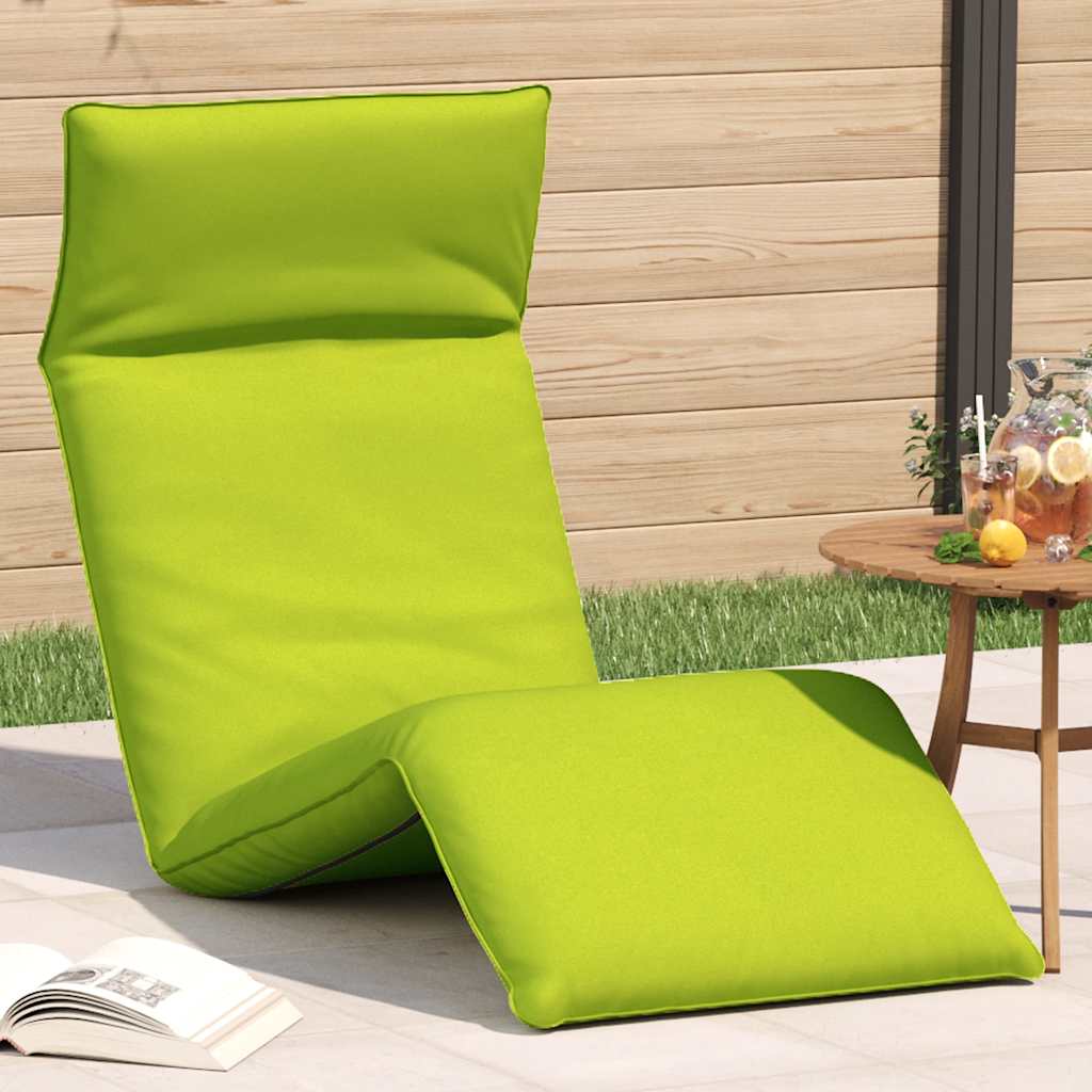 Skládací Lehátko Černé 175X54X8,5 Cm Oxford Fabric