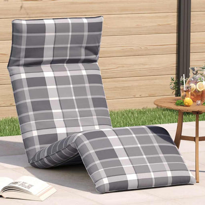 Skládací Lehátko Černé 175X54X8,5 Cm Oxford Fabric