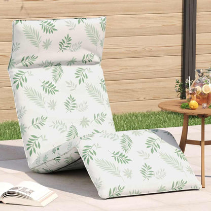 Skládací Lehátko Černé 175X54X8,5 Cm Oxford Fabric