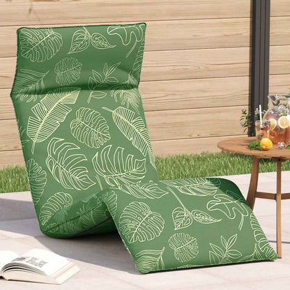 Skládací Lehátko Černé 175X54X8,5 Cm Oxford Fabric
