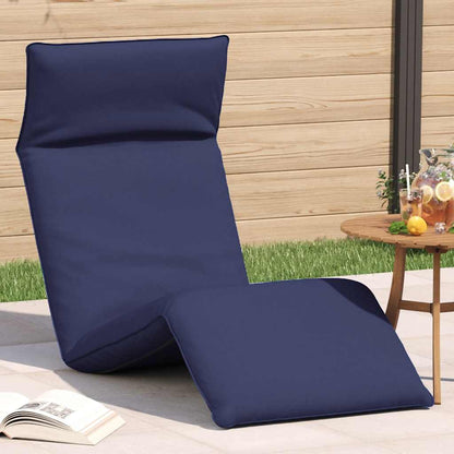 Skládací Lehátko Černé 175X54X8,5 Cm Oxford Fabric
