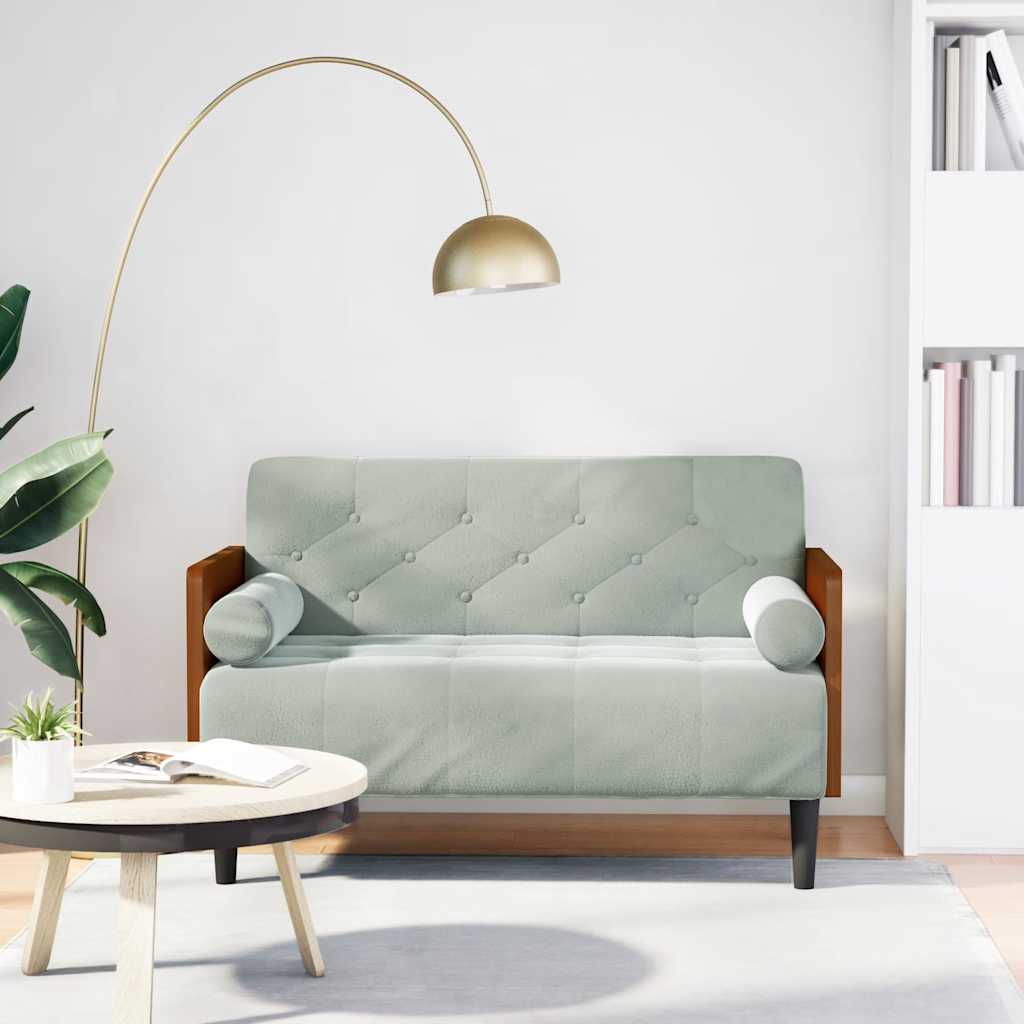 Pohovka Loveseat S Podhlavníkem, , 110 Cm, Samet