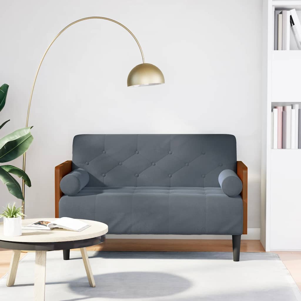 Pohovka Loveseat S Podhlavníkem, , 110 Cm, Samet