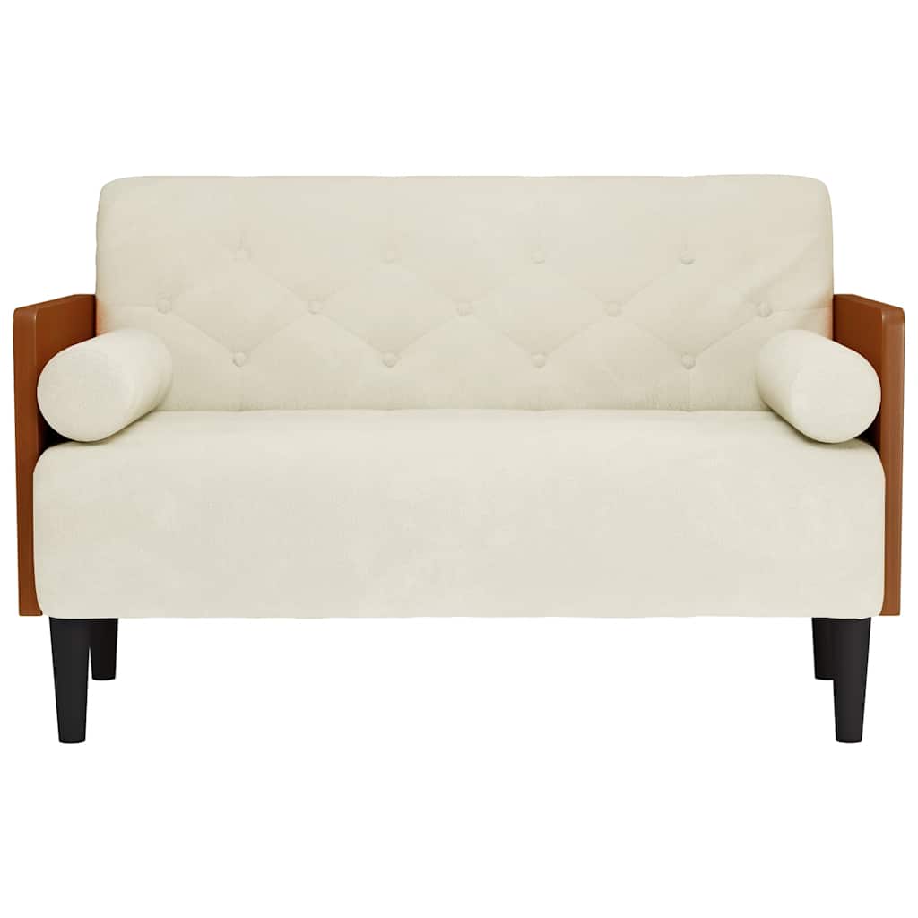 Pohovka Loveseat S Podhlavníkem, , 110 Cm, Samet