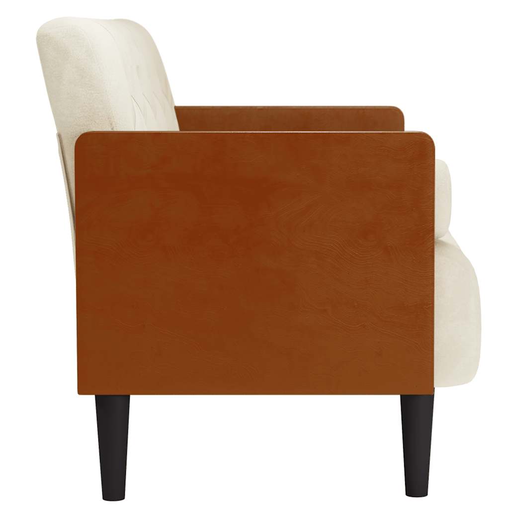 Pohovka Loveseat S Podhlavníkem, , 110 Cm, Samet