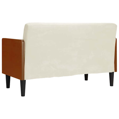 Pohovka Loveseat S Podhlavníkem, , 110 Cm, Samet