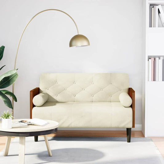 Pohovka Loveseat S Podhlavníkem, , 110 Cm, Samet