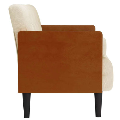 Pohovka Loveseat S Podhlavníkem, 110 Cm, Lněná