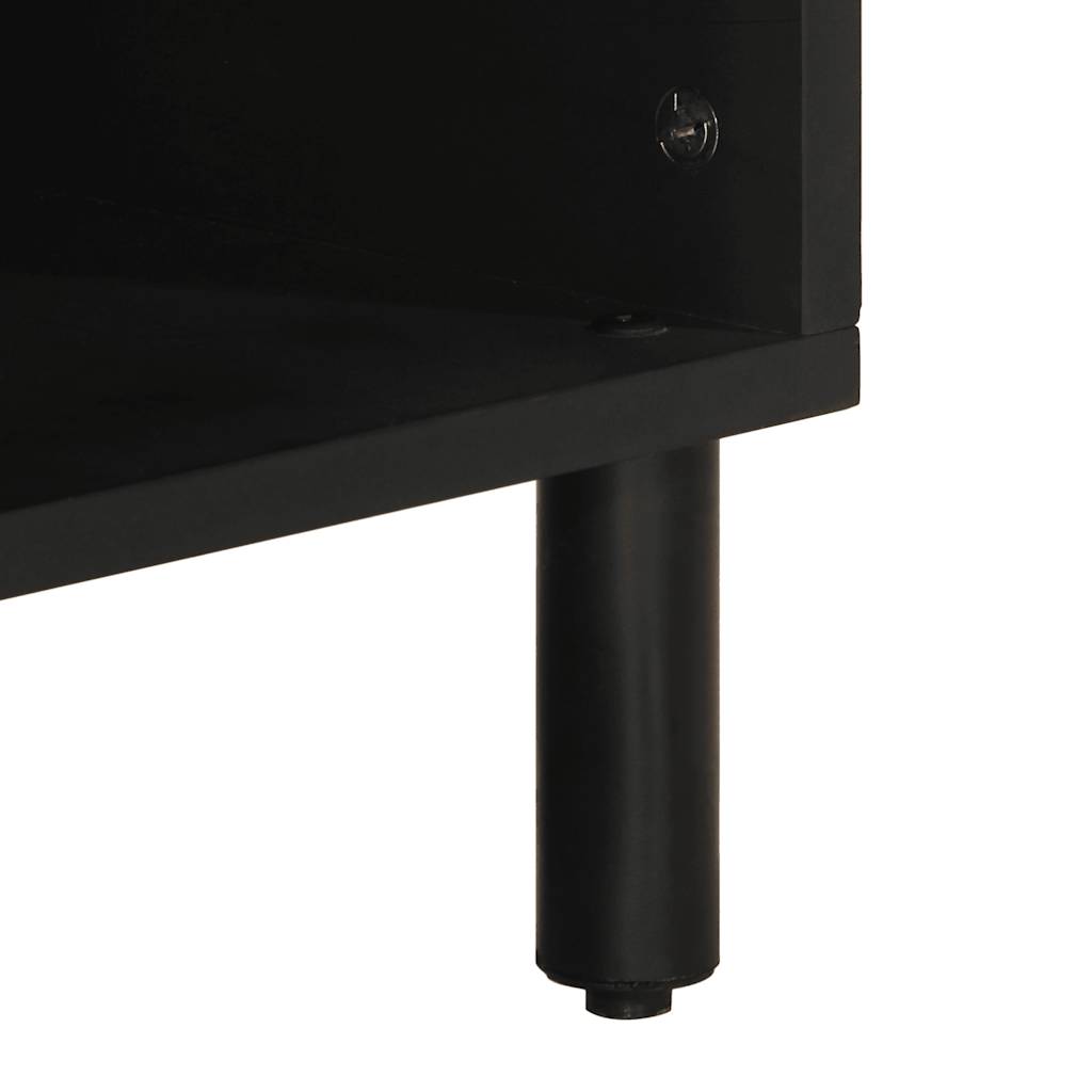 Příborník 80 X 33,5 X 75 Cm Masivní Hrubé Mangovníkové Dřevo