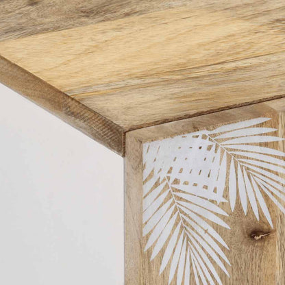 Tv Skříňka 105X33,5X46 Cm Masivní Mangovníkové Dřevo