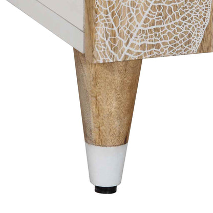 Tv Skříňka 105X33,5X46 Cm Masivní Mangovníkové Dřevo