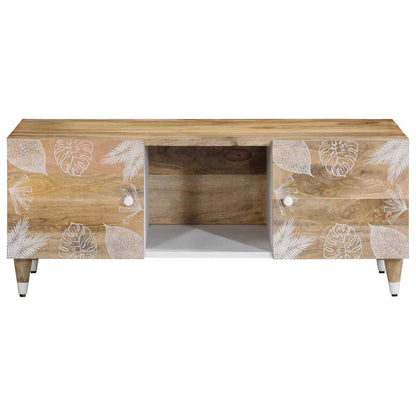 Konferenční Stolek 100 X 54 X 40 Cm Masivní Mangovníkové Dřevo