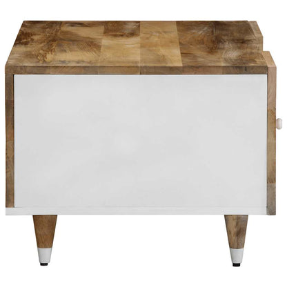 Konferenční Stolek 100 X 54 X 40 Cm Masivní Mangovníkové Dřevo