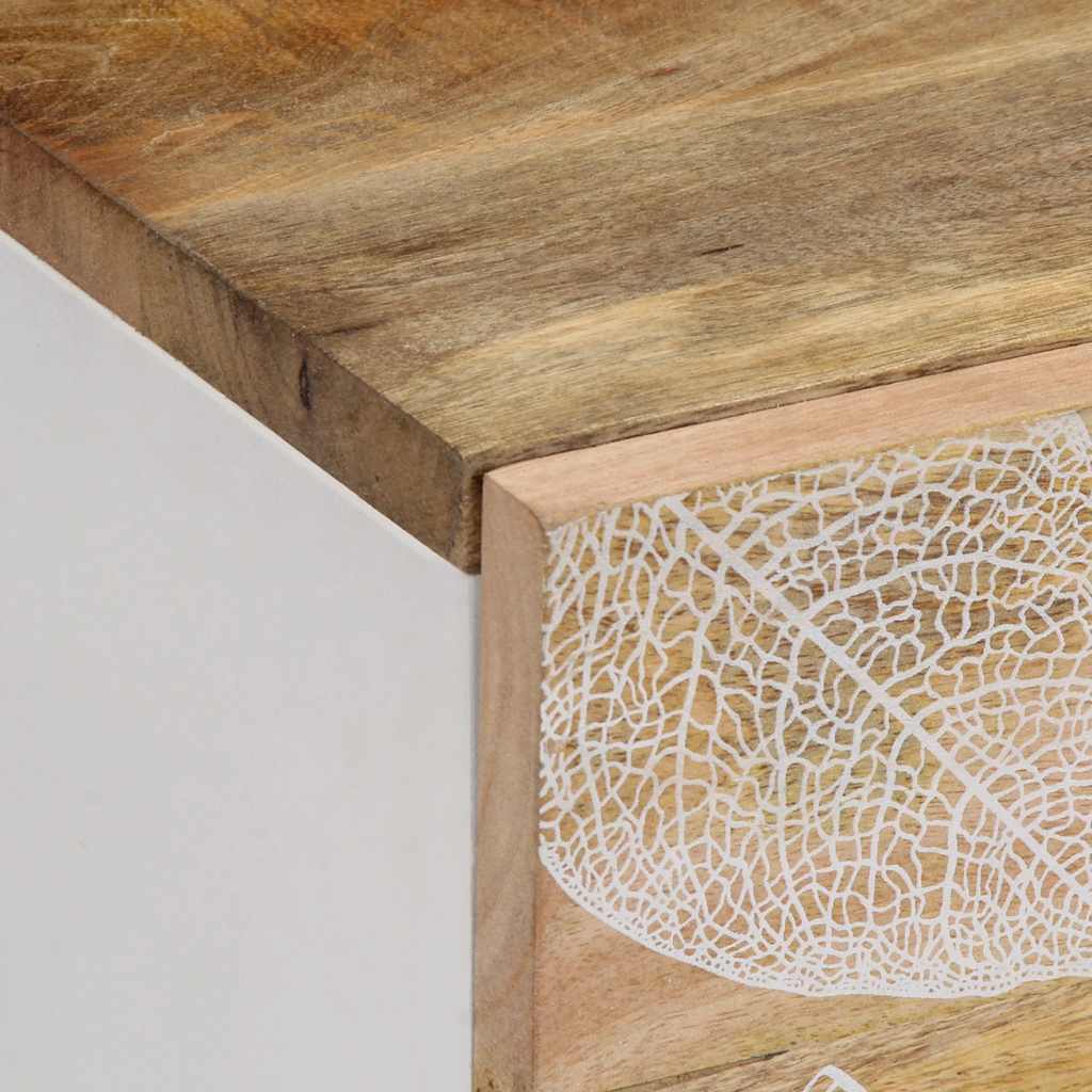 Konferenční Stolek 100 X 54 X 40 Cm Masivní Mangovníkové Dřevo