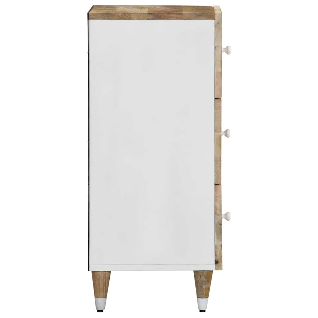 Příborník 40X33,5X75 Cm Masivní Mangovníkové Dřevo