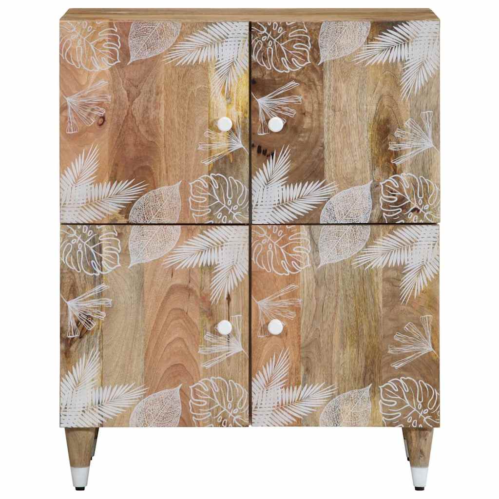 Příborník 60 X 33,5 X 75 Cm Masivní Mangovníkové Dřevo