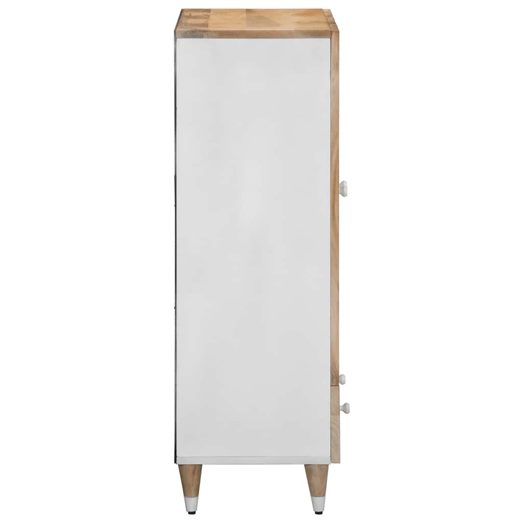 Skříň Highboard 60X33,5X100 Cm Masivní Mangovníkové Dřevo