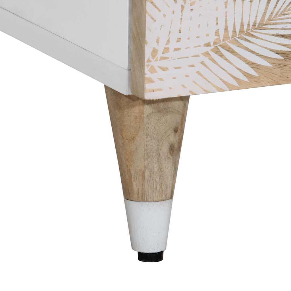 Skříň Highboard 60X33,5X100 Cm Masivní Mangovníkové Dřevo