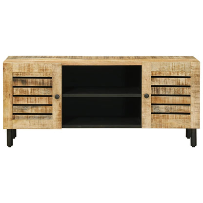 Úložné Skříně Přírodní 105 X 33 X 46 Cm Masivní Mangové Dřevo