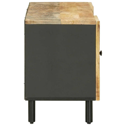Úložné Skříně Přírodní 105 X 33 X 46 Cm Masivní Mangové Dřevo