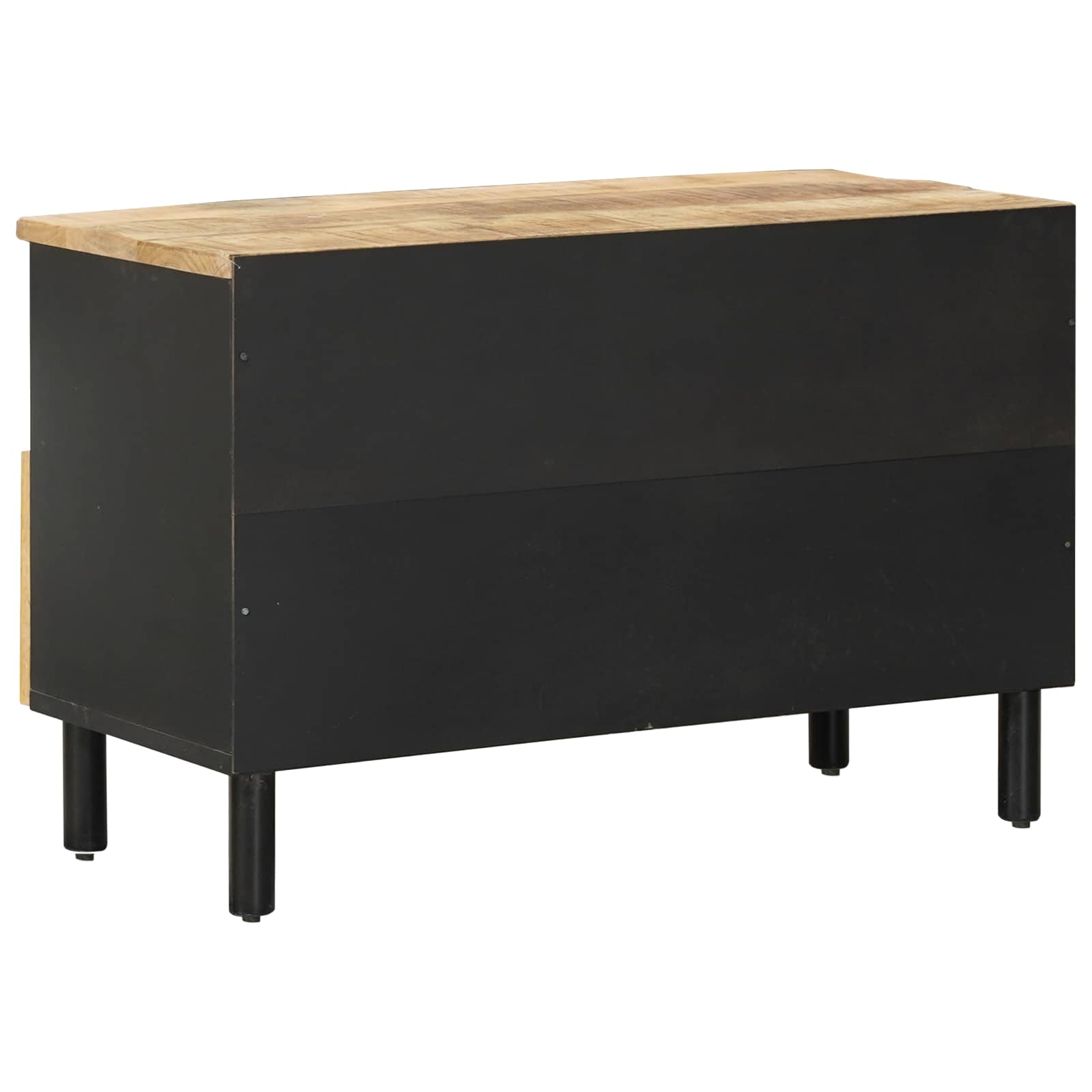 Úložné Skříně Přírodní 70 X 33 X 46 Cm Masivní Mangové Dřevo