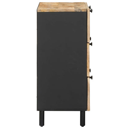 Úložné Skříně 60 X 33 X 75 Cm Masivní Mangové Dřevo Přírodní