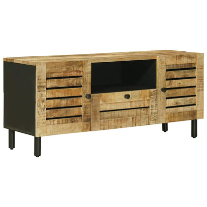 Úložné Skříně Přírodní 105 X 33 X 46 Cm Masivní Mangové Dřevo