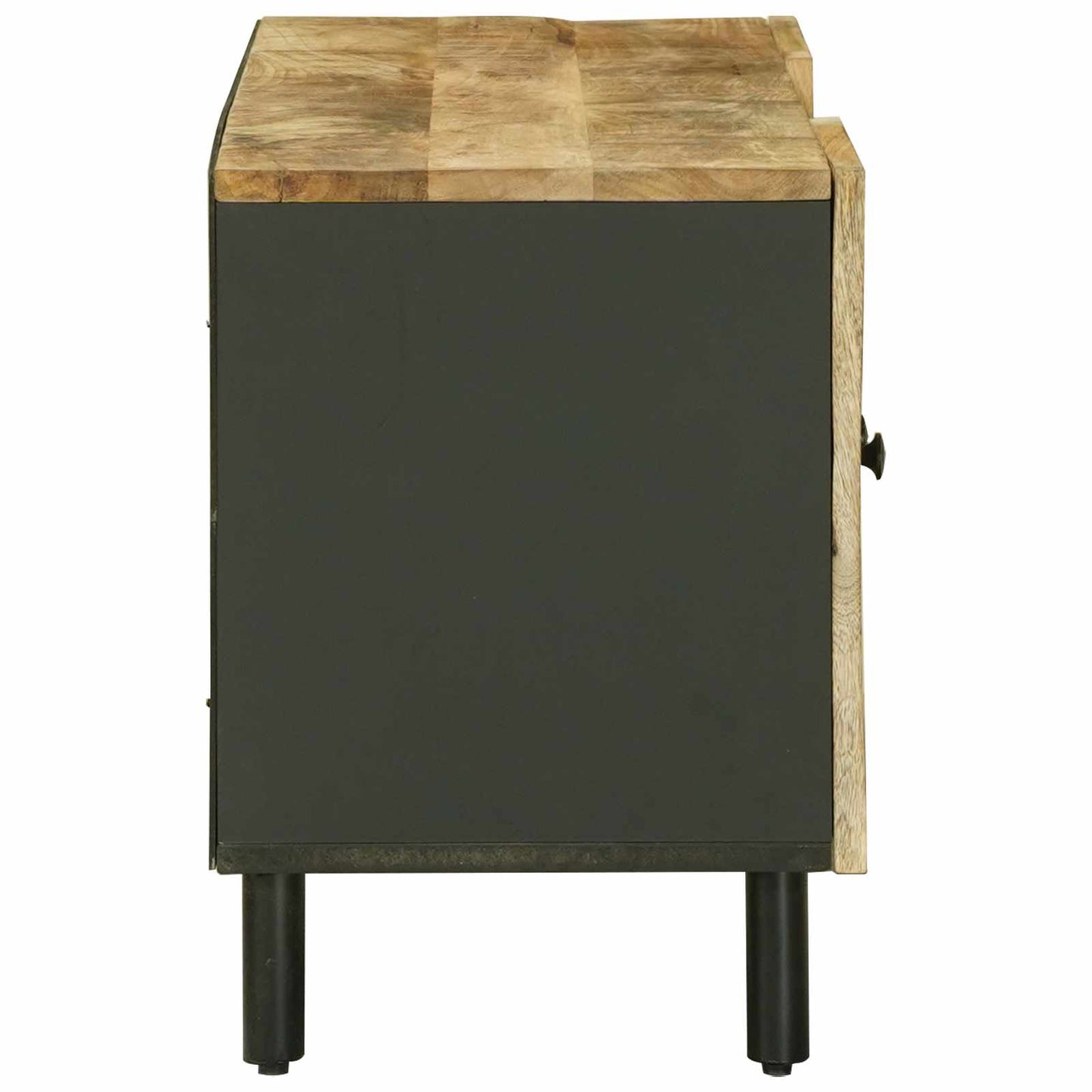 Úložné Skříně Přírodní 105 X 33 X 46 Cm Masivní Mangové Dřevo