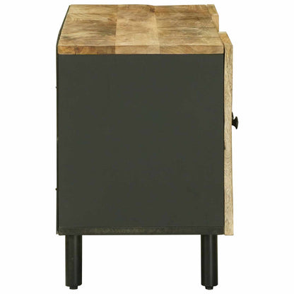 Úložné Skříně Přírodní 105 X 33 X 46 Cm Masivní Mangové Dřevo