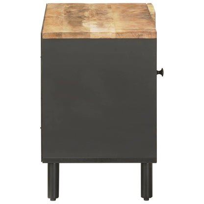 Úložné Skříně Přírodní 80 X 33 X 46 Cm Masivní Mangové Dřevo