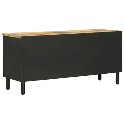 Úložné Skříně Přírodní 100 X 33 X 46 Cm Masivní Mangové Dřevo