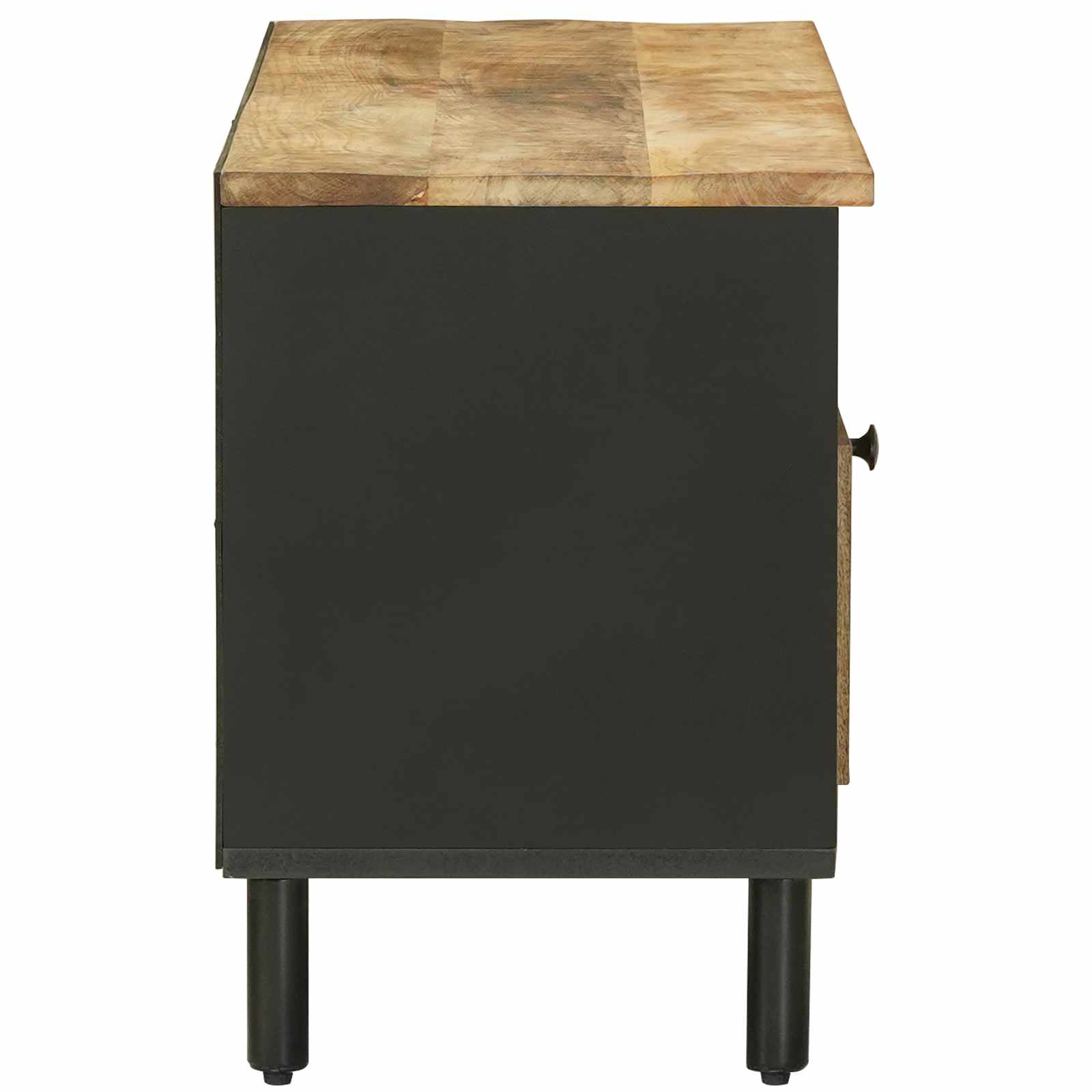 Úložné Skříně Přírodní 100 X 33 X 46 Cm Masivní Mangové Dřevo