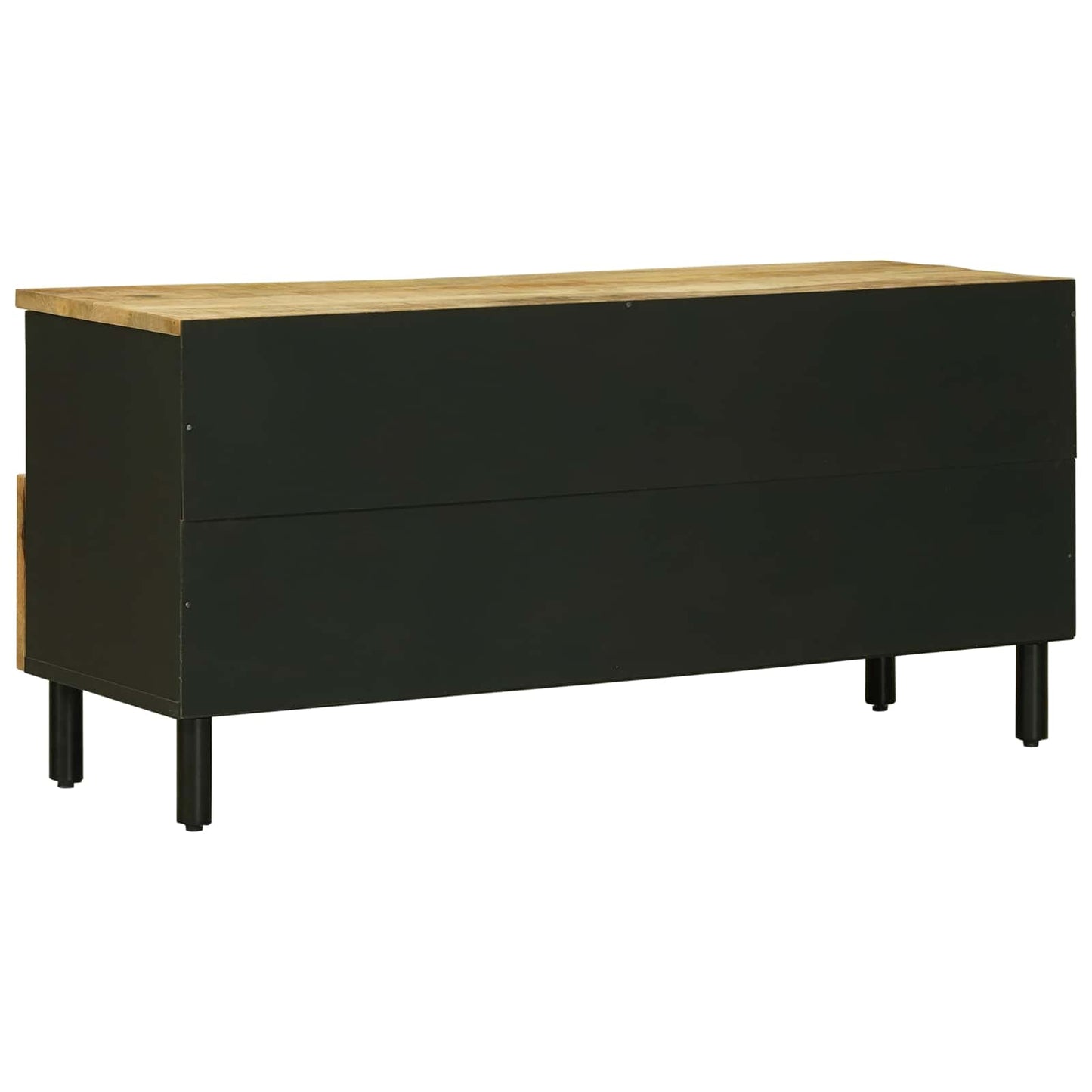 Úložné Skříně Přírodní 100 X 33 X 46 Cm Masivní Mangové Dřevo